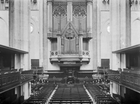 800302 Interieur van de Domkerk (Domplein) te Utrecht: orgel.